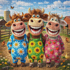 Happy Farm Friends Puzzle 1000 Teile