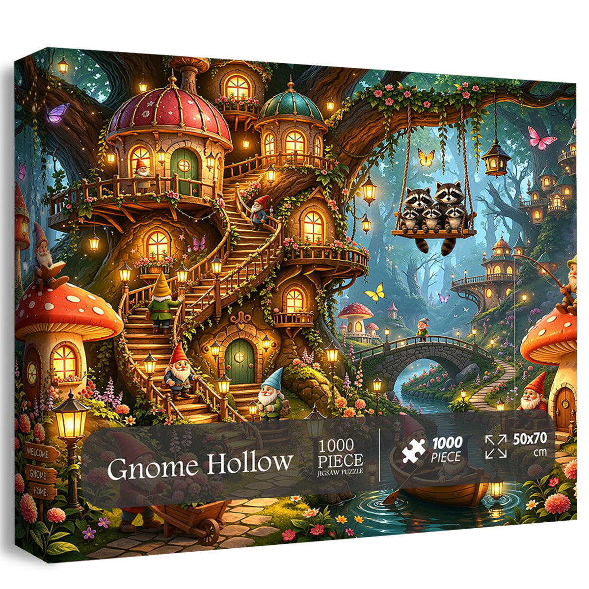 Gnome Hollow Puzzle 1000 Teile