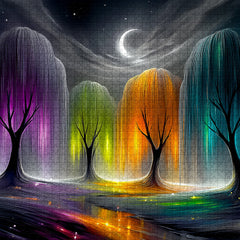 Kaleidoskop-Weiden-Puzzle, 1000 Teile