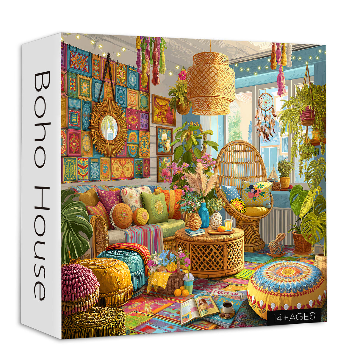 Boho House Jigsaw Puzzle 1000 Pieces