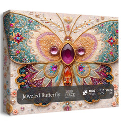 Jeweled Butterfly Jigsaw Puzzle 1000 Pieces