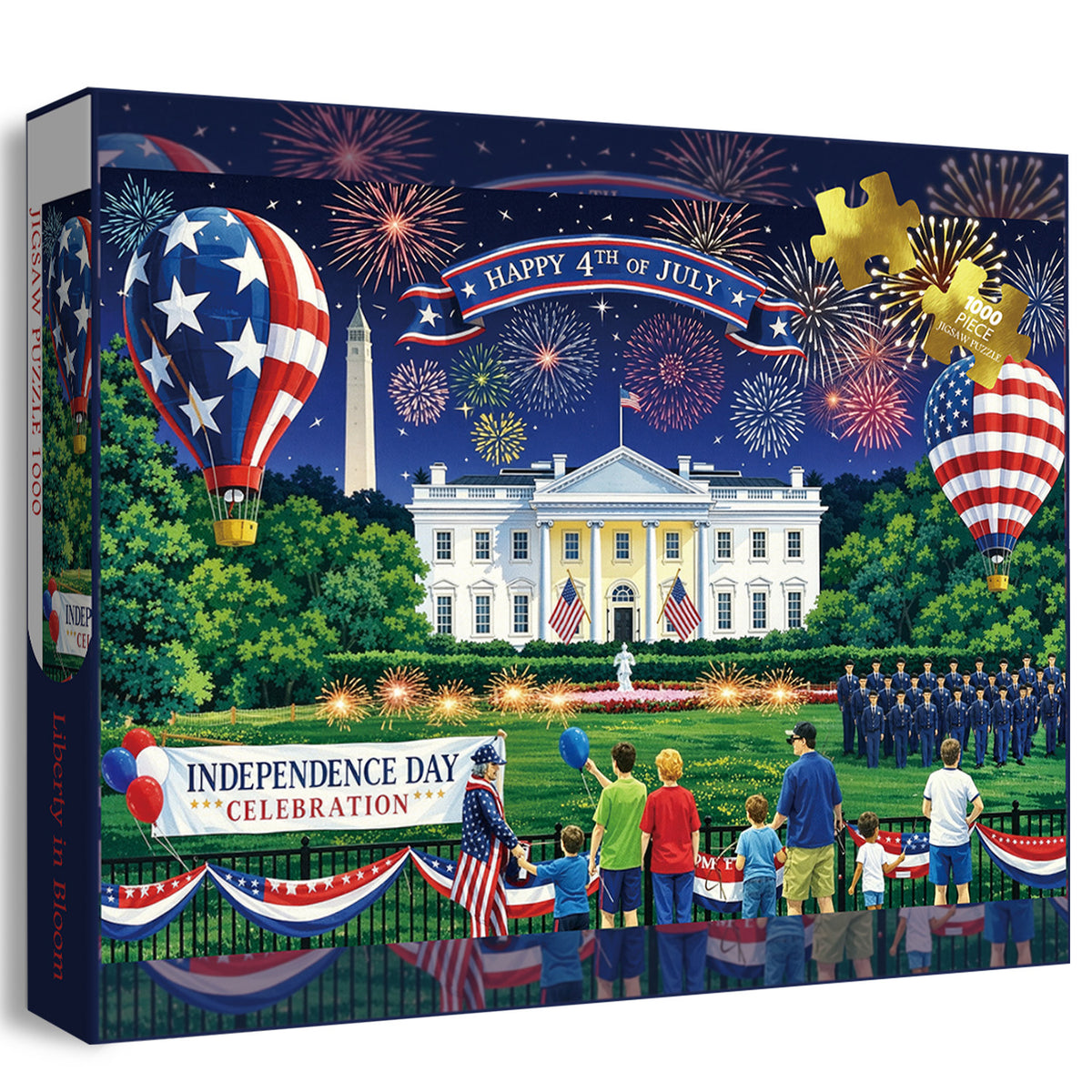 Liberty in Bloom Jigsaw Puzzle 1000 Pieces