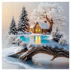 Winter's Secret Realm Puzzle 1000 Teile