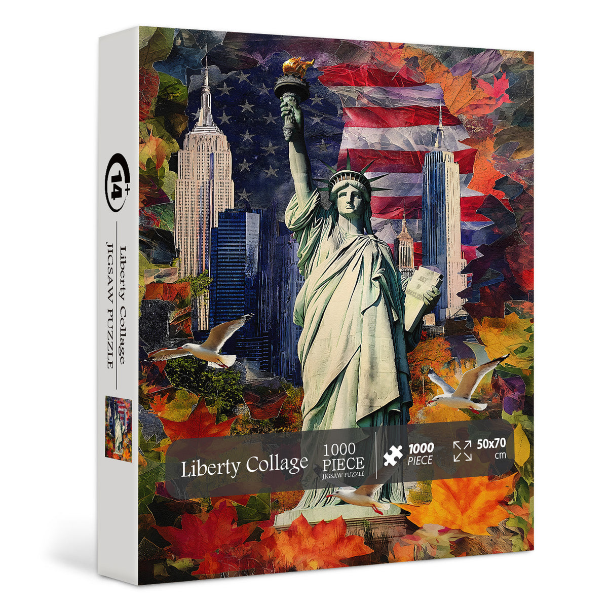 Liberty Collage Jigsaw Puzzle 1000 Pieces