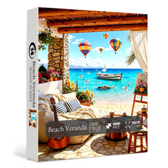 Beach Veranda Jigsaw Puzzle 1000 Pieces