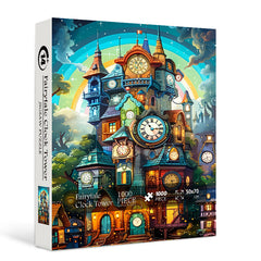 Fairytale Clock Tower Jigsaw Puzzle 1000 Pieces