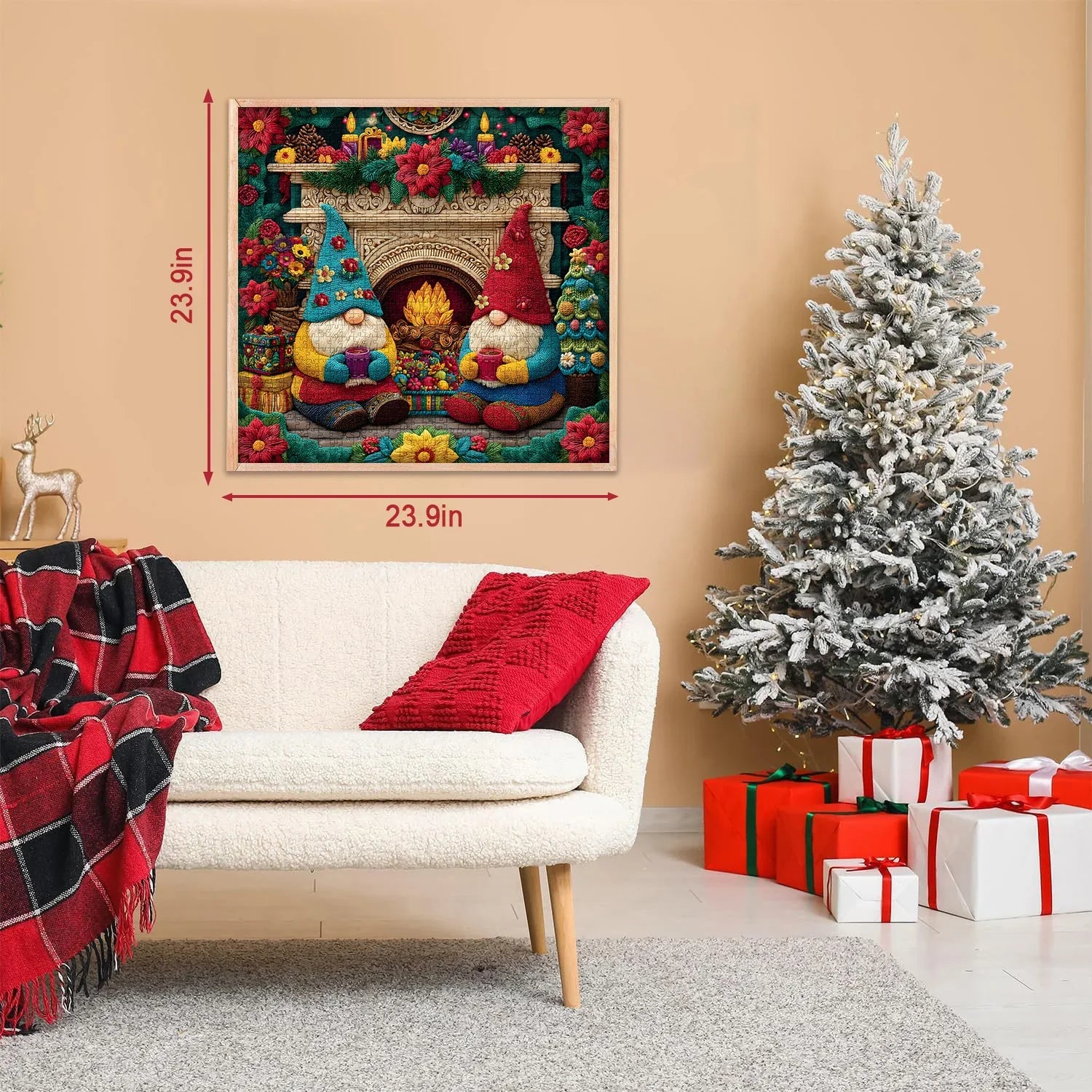 Gemütliche Gnomes Puzzle 1000 Stücke