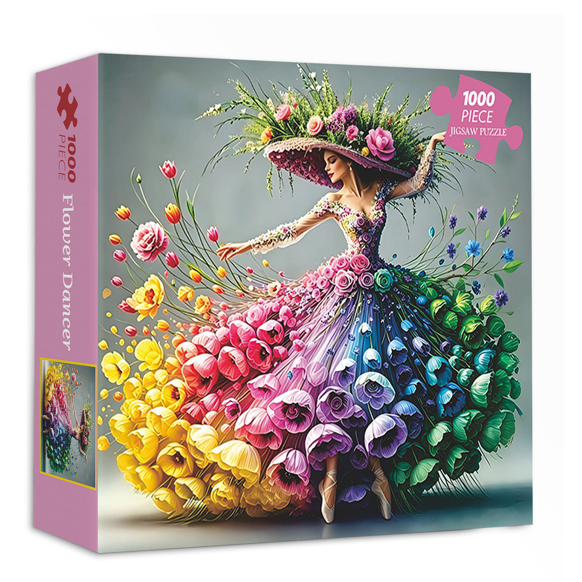 Blumentänzer-Puzzle 1000 Teile