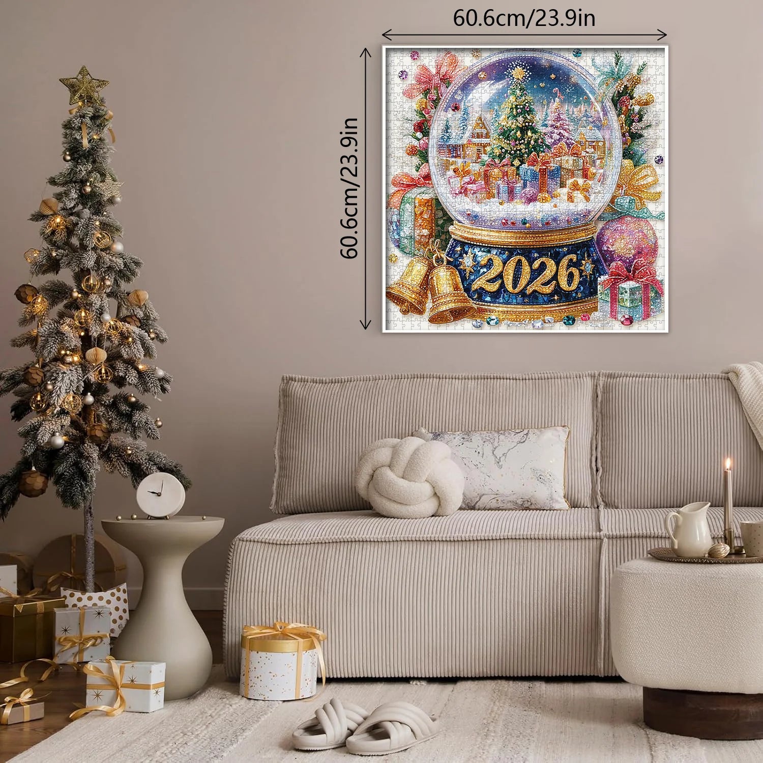 Crystal Christmas 2026 Jigsaw Puzzle 1000 Pieces
