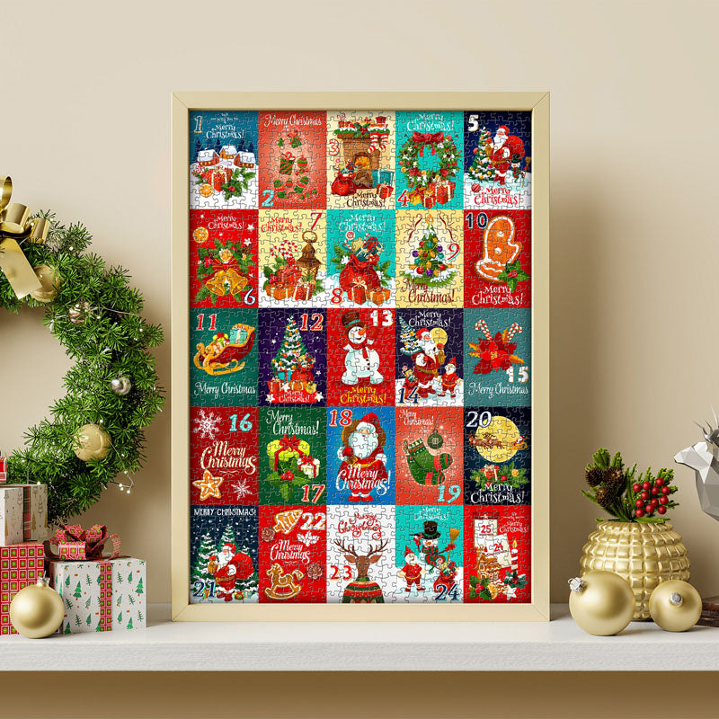 2024 Advent Calendar Jigsaw Puzzle 1000 Pieces