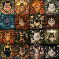 Bloom Cat Codex Puzzle 1000 Teile