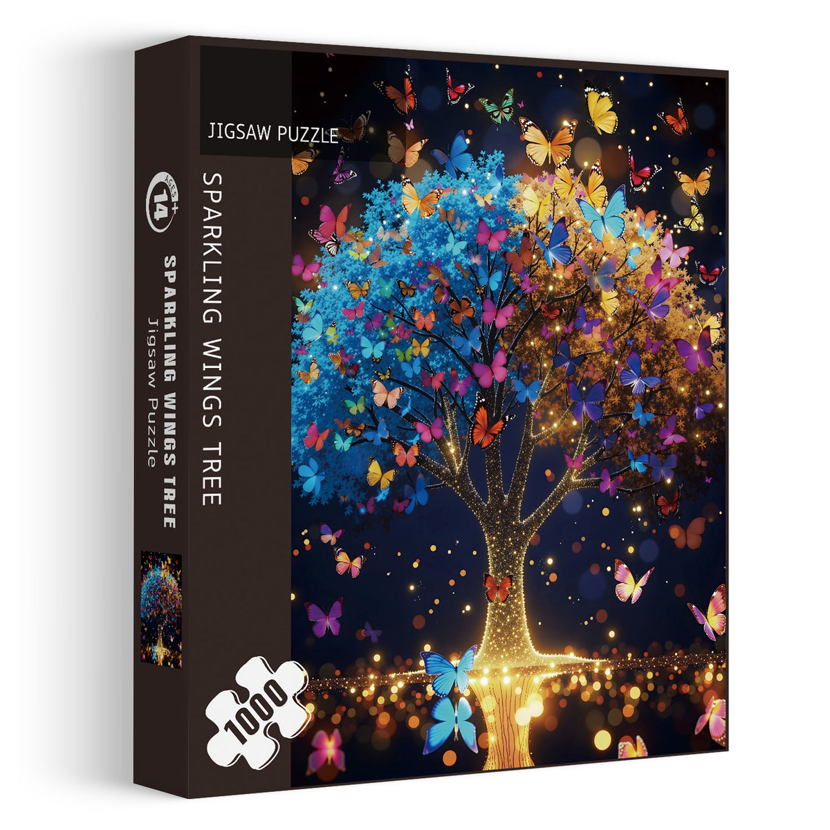 Sparkling Wings Tree Puzzle 1000 Teile