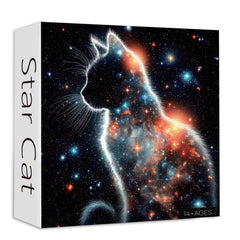 Star Cat Jigsaw Puzzle 1000 Stücke