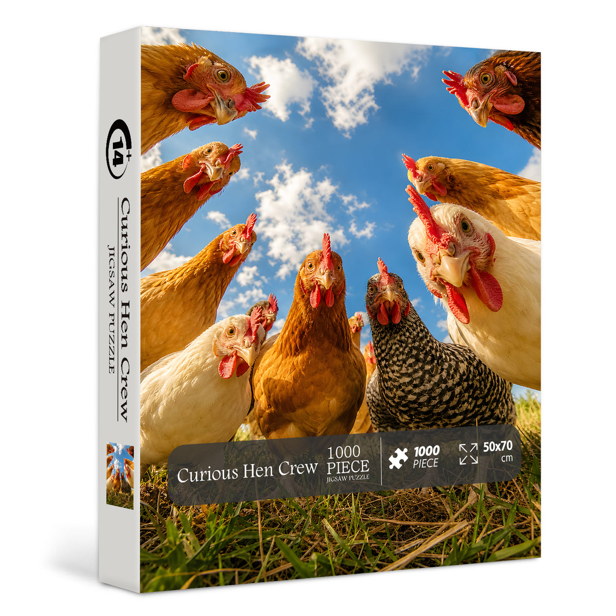 Curious Hen Crew Jigsaw Puzzle 1000 Pieces