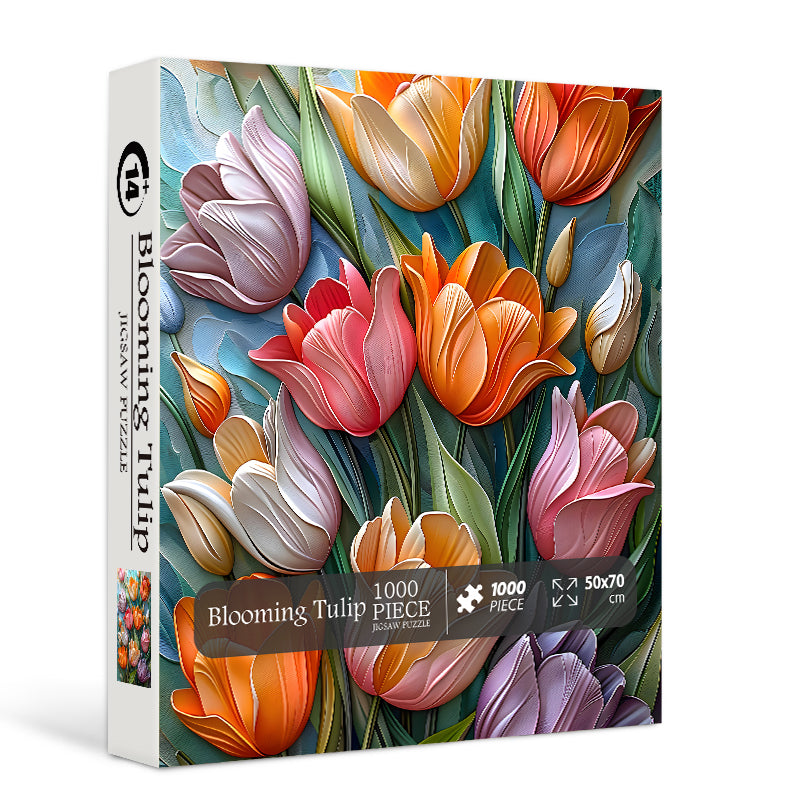 Blooming Tulip Jigsaw Puzzles 1000 Pieces