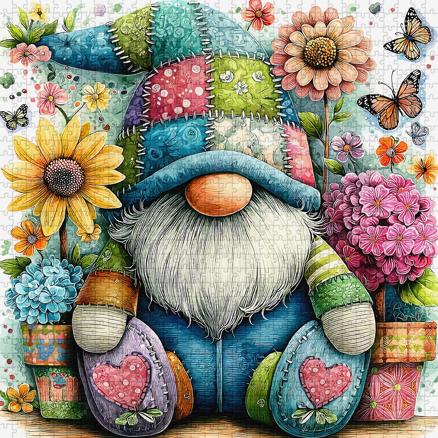 Patch Gnome Puzzle 1000 Teile