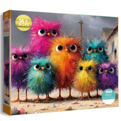 Fluffy Coast Puzzle 1000 Teile