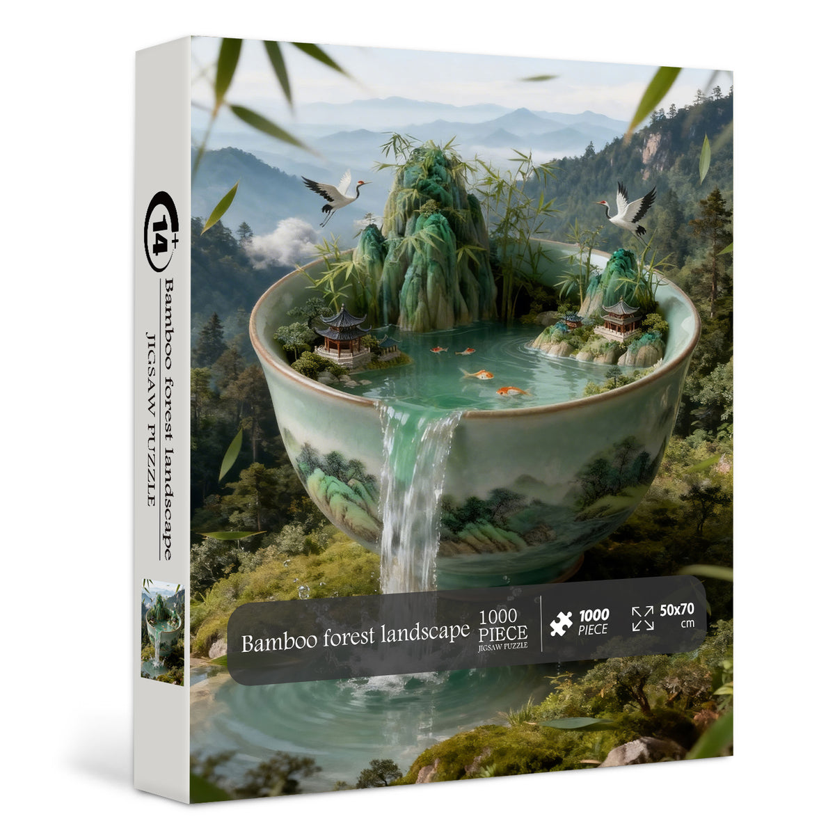 Bamboo forest landscape Jigsaw Puzzle 1000 Pieces