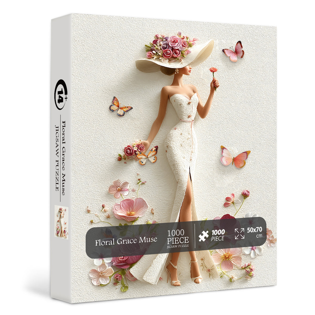Floral Grace Muse Jigsaw Puzzle 1000 Pieces