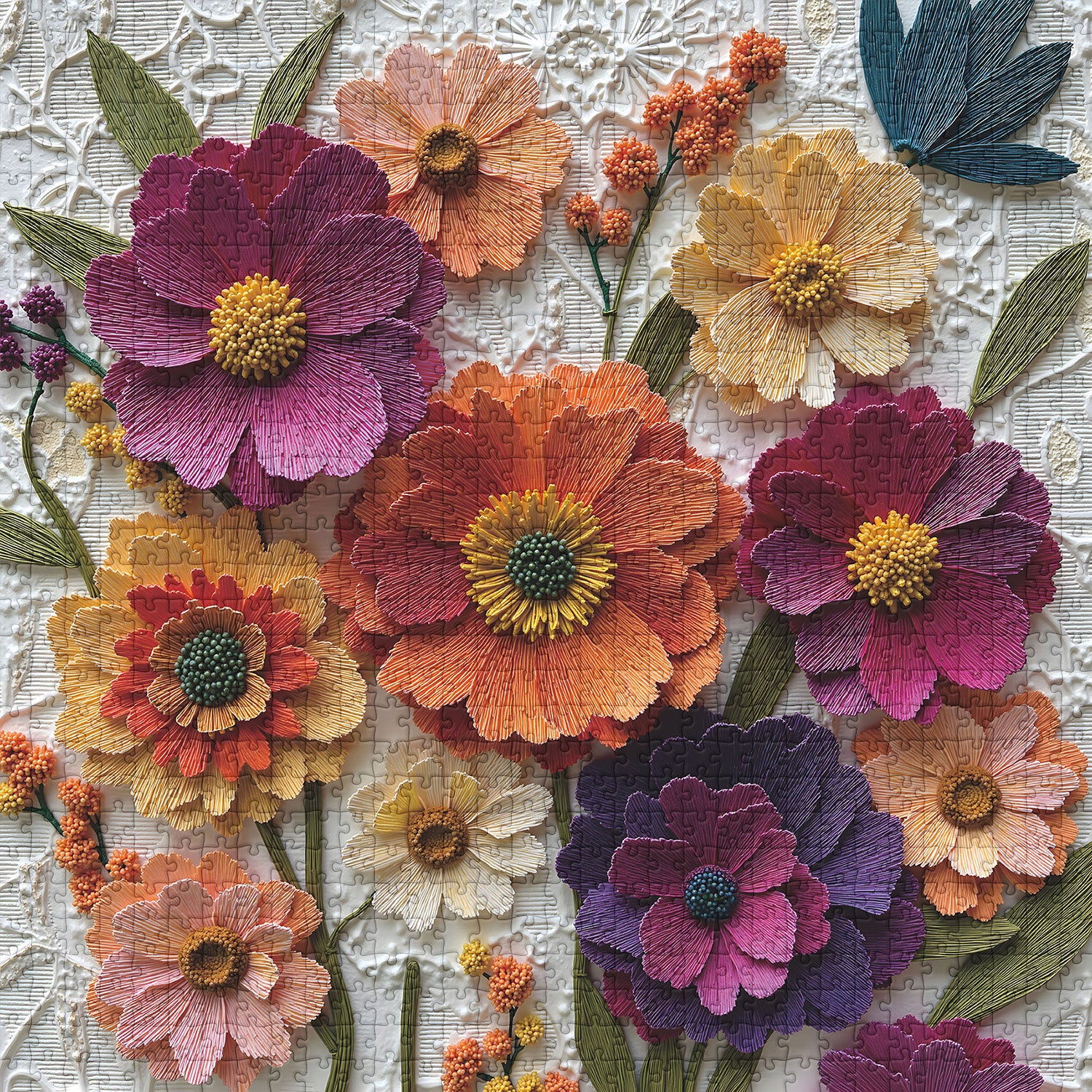 Blooming Harmony Jigsaw Puzzle 1000 Pieces