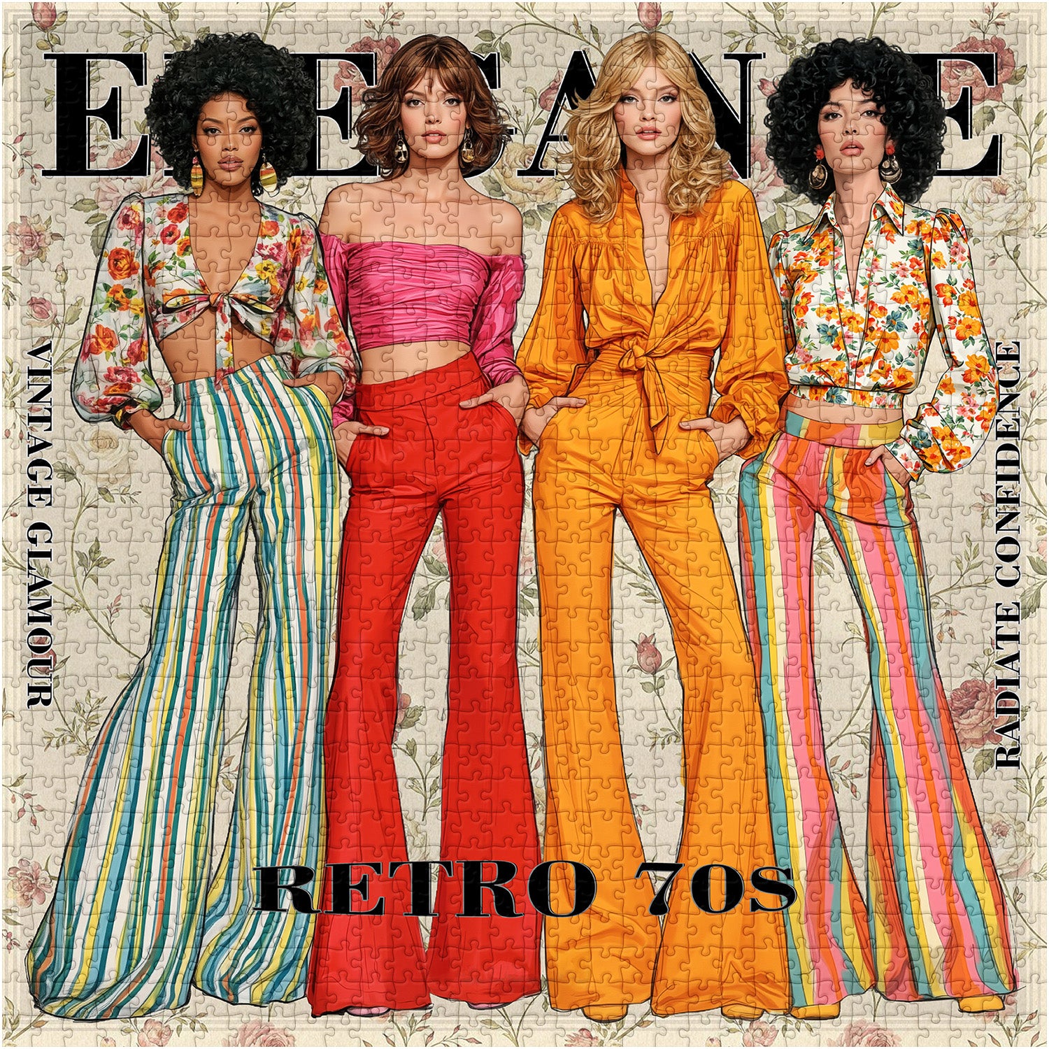 Groovy Styles Puzzle 1000 Teile