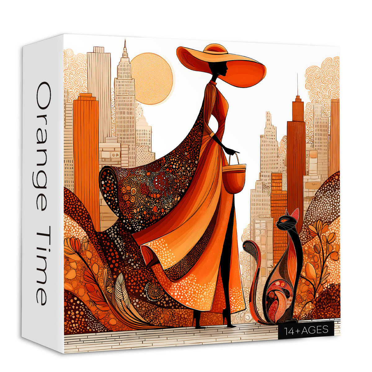 Orange Time Puzzle 1000 Teile