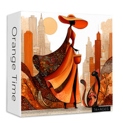 Orange Time Puzzle 1000 Teile