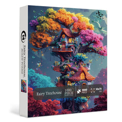 Fairy Treehouse Jigsaw Puzzle 1000 Pieces