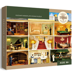 Elegant Manor Life Jigsaw Puzzle 1000 Pieces