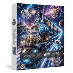 Kosmische Katze Puzzle 1000 Teile