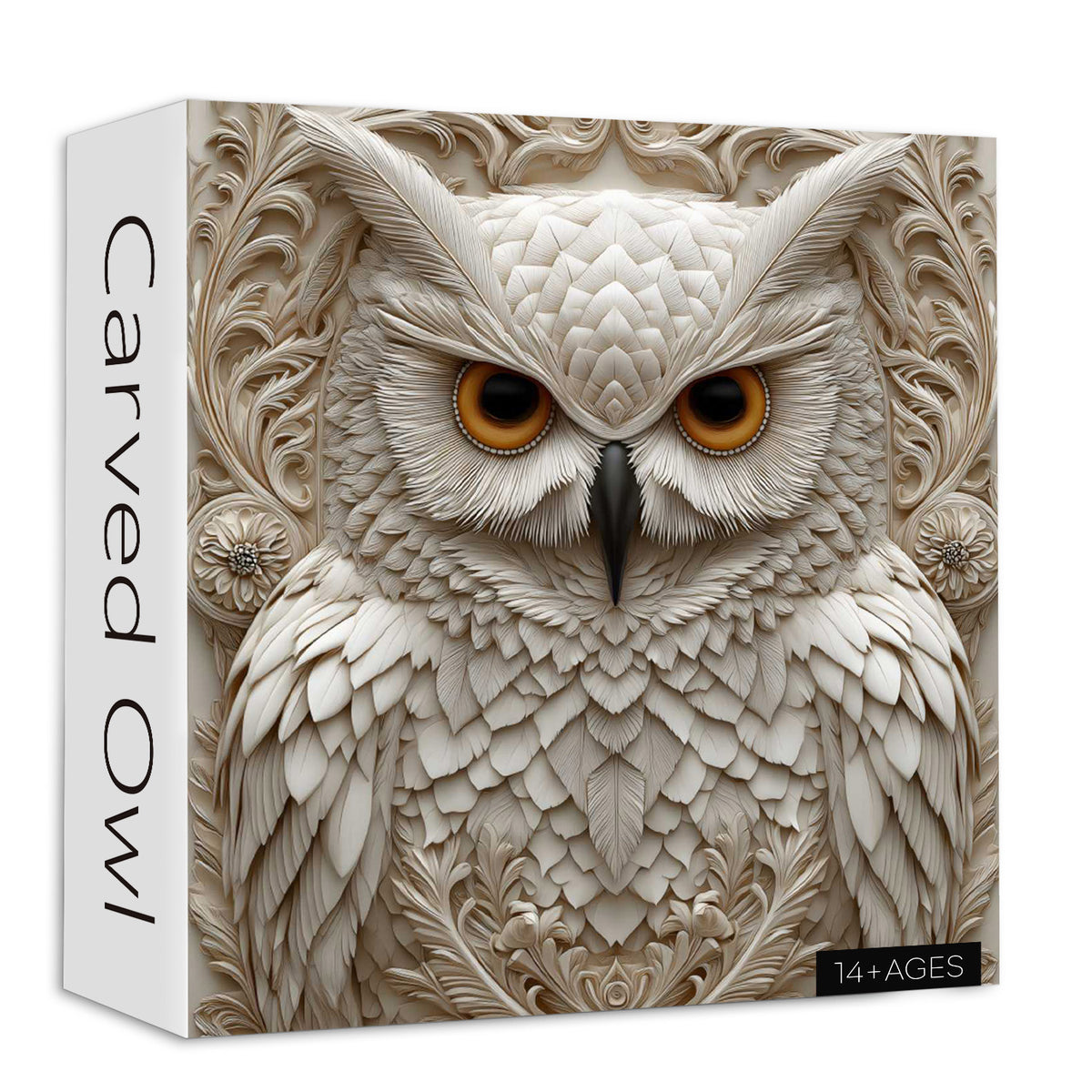 Geschnitztes Eulen-Puzzle 1000 Teile