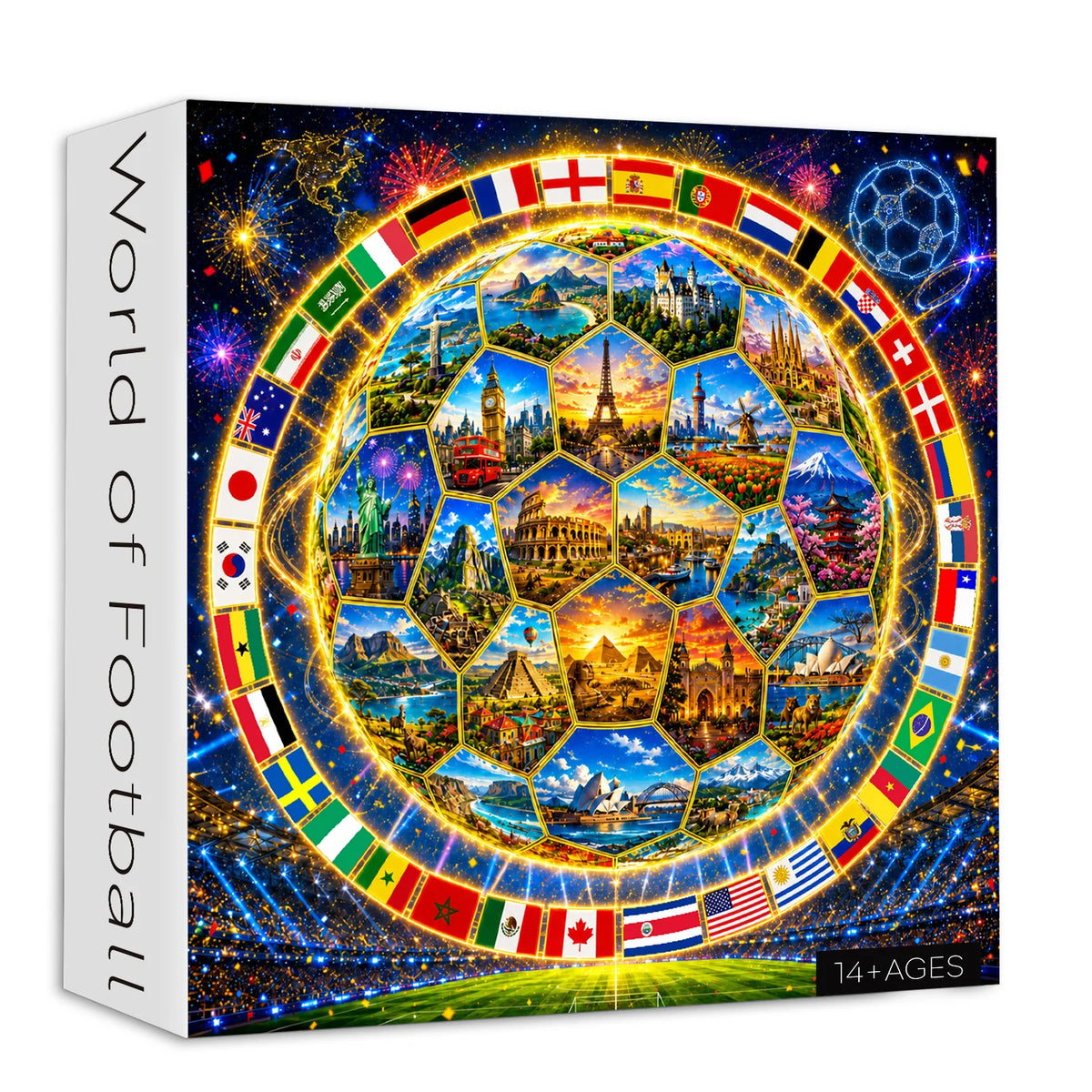 World of Football Jigsaw Puzzle 1000 Pieces