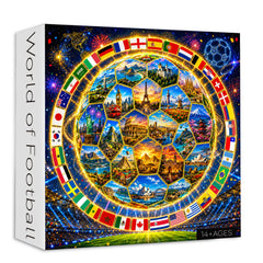World of Football Jigsaw Puzzle 1000 Pieces