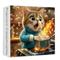 Popcorn -Katastrophen -Puzzle 1000 Teile