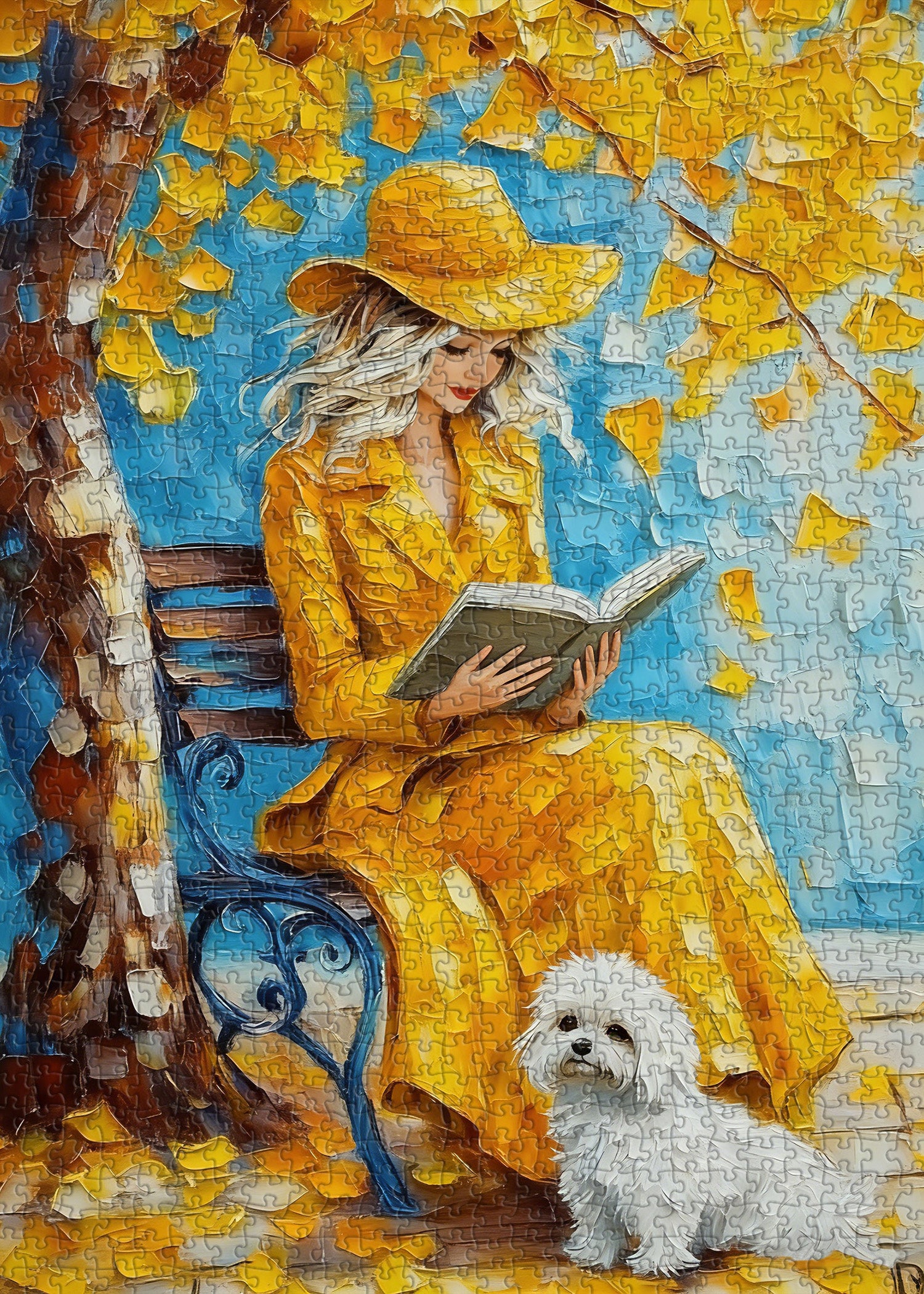 Golden Hour Read Jigsaw Puzzle 1000 Pieces