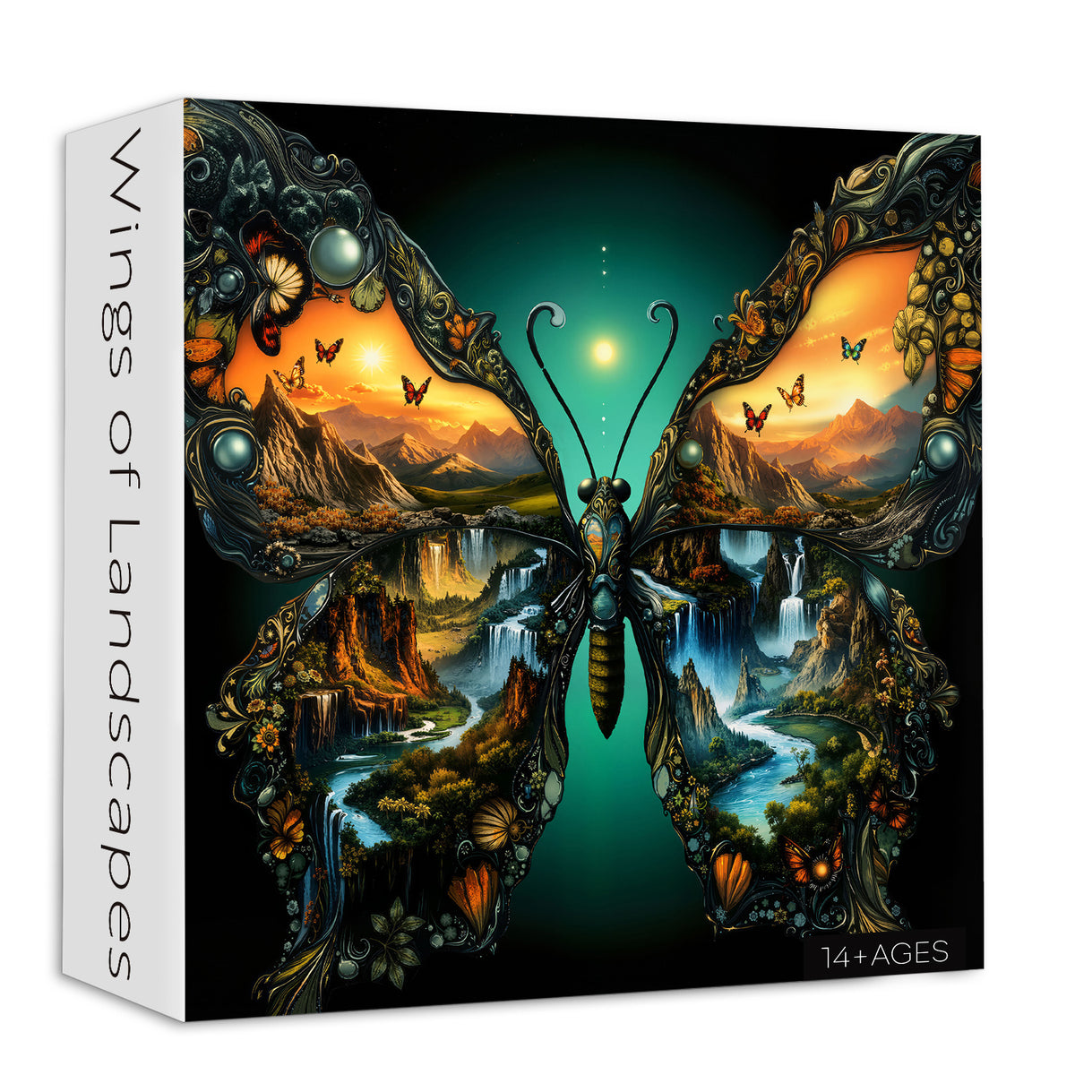 Wings of Landscapes Jigsaw Puzzle 1000 Pieces