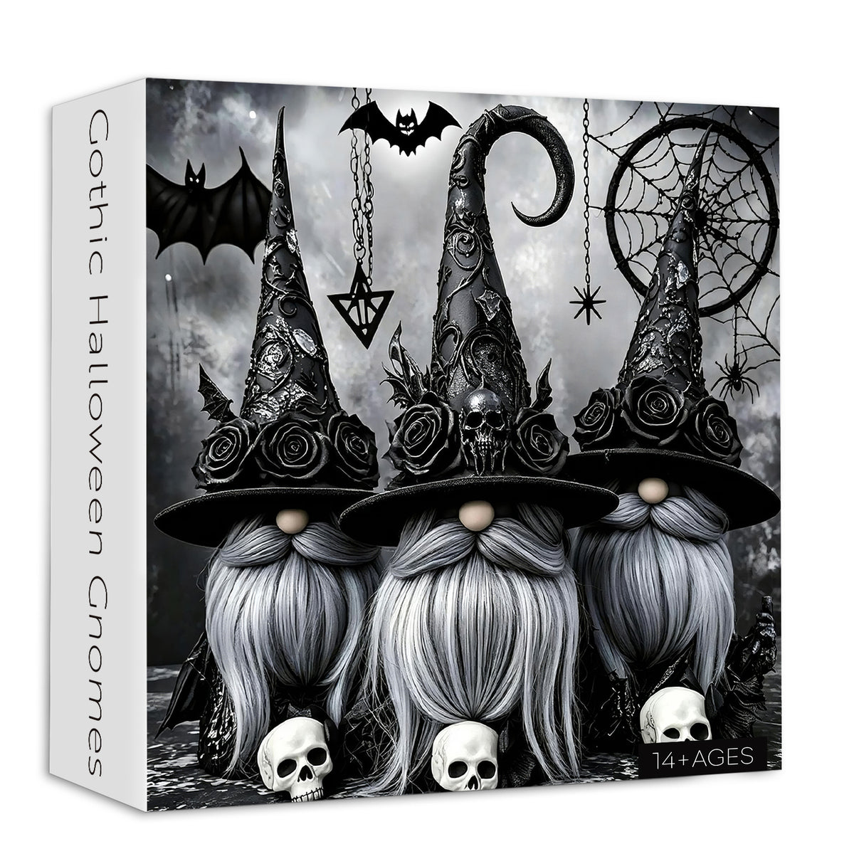 Gothic Halloween Gnomes Puzzle 1000 Teile