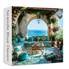 Seaside Blue Haven Jigsaw Puzzle 1000 Pieces