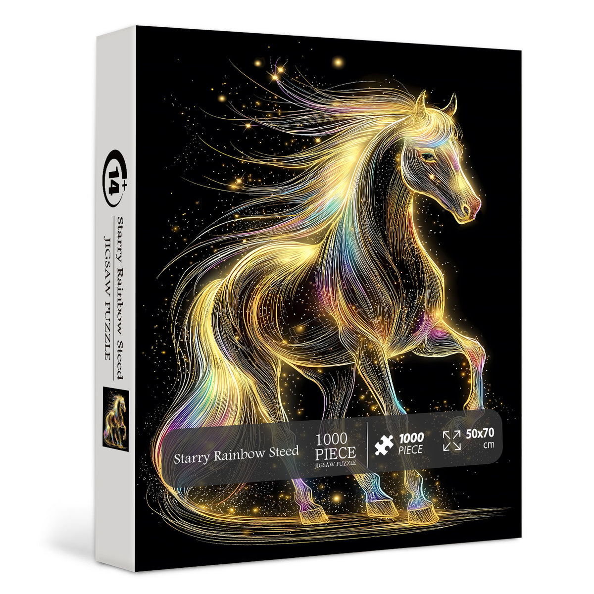 Starry Rainbow Steed Jigsaw Puzzle 1000 Pieces