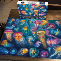 Magisches Quallen-Puzzle, 1000 Teile