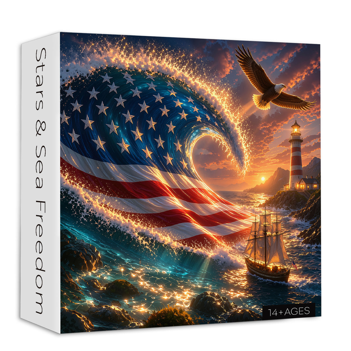 Sterne & Meer Freiheit Puzzle 1000 Teile