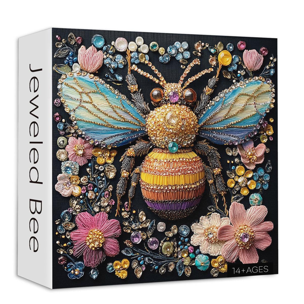 Jeweled Bee Jigsaw Puzzle 1000 Pieces