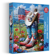 Free Field Jigsaw Puzzle 1000 Pieces