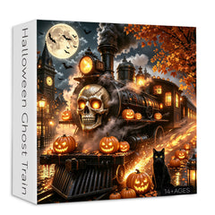 Halloween Ghost Train Jigsaw Puzzle 1000 Pieces