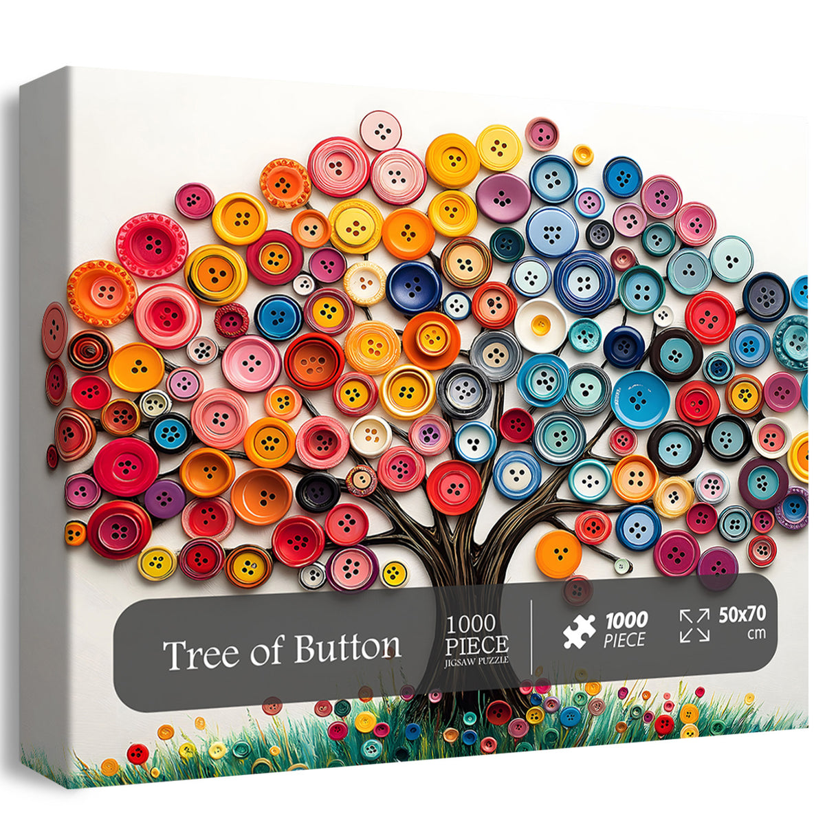 Tree of Button Jigsaw Puzzle 1000 Pieces