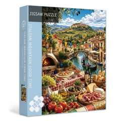 Italian Mountain Food Time Jigsaw Puzzle 1000 Pieces
