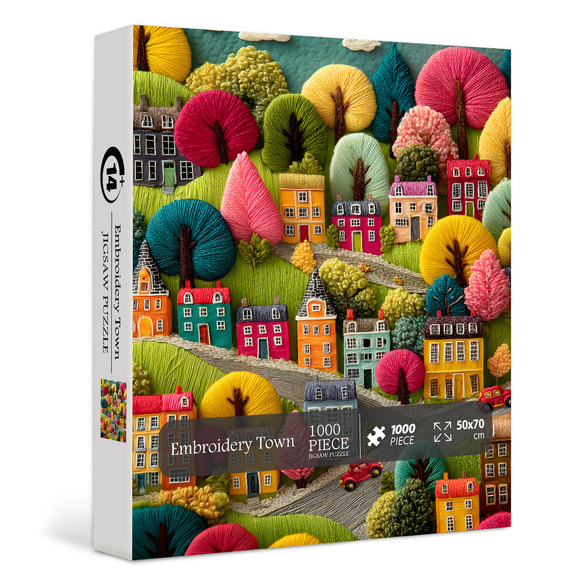 Embroidery Town Jigsaw Puzzle 1000 Pieces