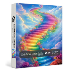 Regenbogenstufen-Puzzle 1000 Teile