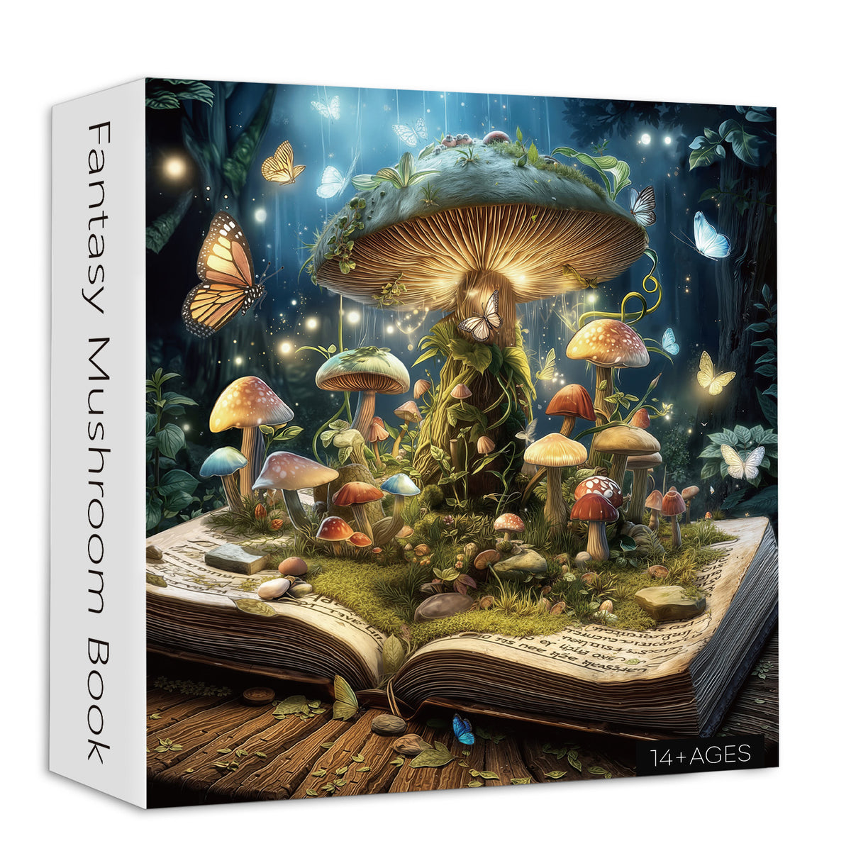 Fantasy-Pilzbuch-Puzzle 1000 Teile