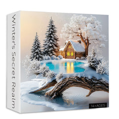 Winter's Secret Realm Puzzle 1000 Teile